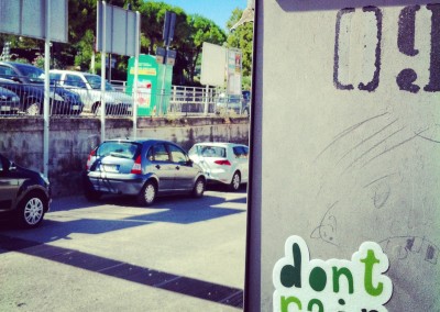 Don't Rain green logo, Italy