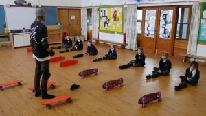 Teaching skateboarding, Skateboarding in school, skate, Skateboarding, don't rain, don't rain skateboarding, Brading, IOW, Isle Of Wight, Skateboarding Isle of Wight